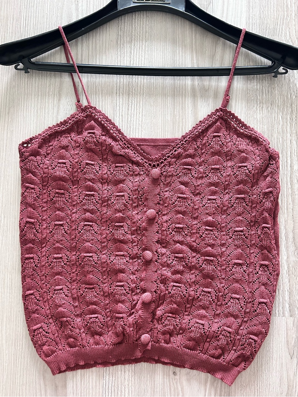 2 for 10$ ☀️ NWOT vintage style knit pink tank - Picture 3 of 13